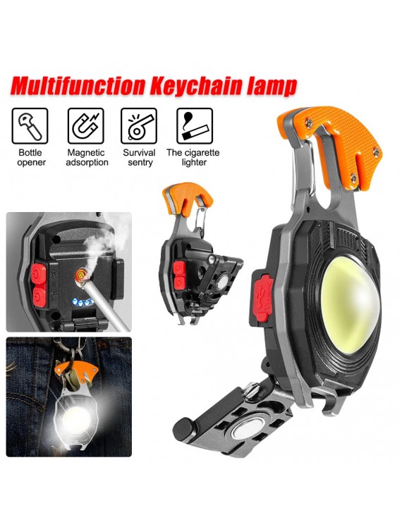 W5147 Çok Amaçlı Fener  KEYCHAIN çok amaçlı şarjlı fener