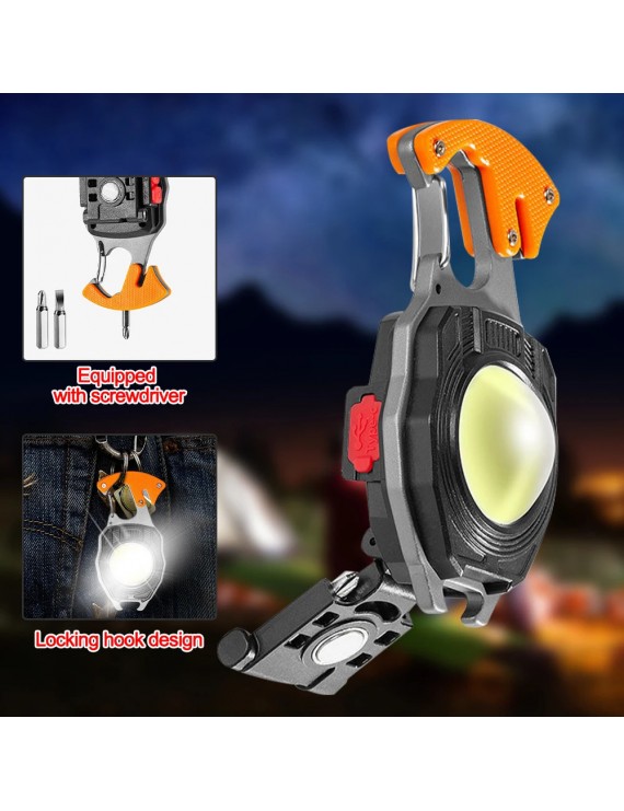 W5147 Çok Amaçlı Fener  KEYCHAIN çok amaçlı şarjlı fener