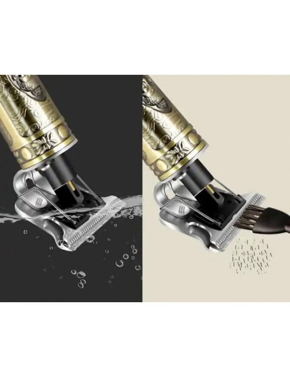 Dragon Desenli Şarjlı  Saç Kesme ve Traş Makinesi