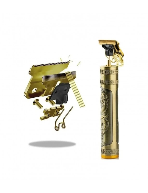 Dragon Desenli Şarjlı  Saç Kesme ve Traş Makinesi