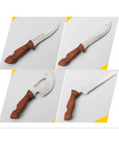 SWAT 4’ü 1 Arada Kamp Bıçak Seti | Testere Balta ve Çok Amaçlı Seyahat Seti