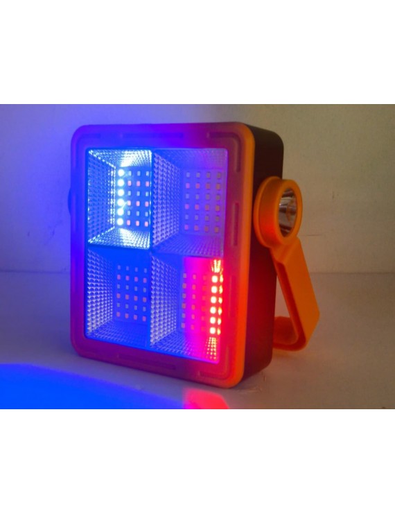 Solar Şarjlı Çoklu Işık Kaynaklı LED Kamp Lambası – Taşınabilir, USB ve Güneş Enerjili