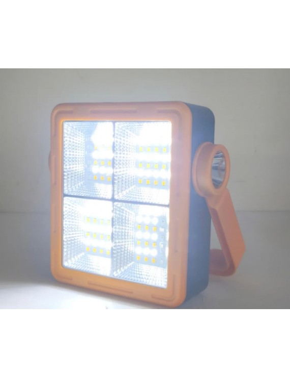 Solar Şarjlı Çoklu Işık Kaynaklı LED Kamp Lambası – Taşınabilir, USB ve Güneş Enerjili
