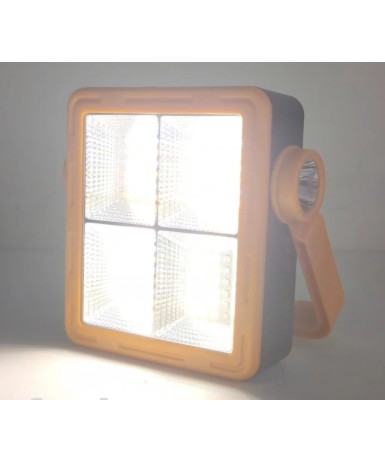 Solar Şarjlı Çoklu Işık Kaynaklı LED Kamp Lambası – Taşınabilir, USB ve Güneş Enerjili