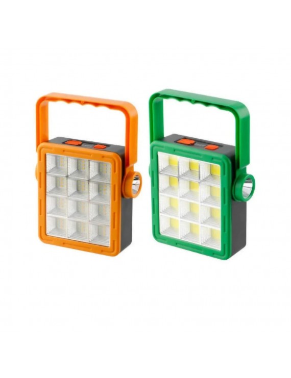 Solar Şarjlı Çoklu Işık Kaynaklı LED Kamp Lambası – Taşınabilir, USB ve Güneş Enerjili